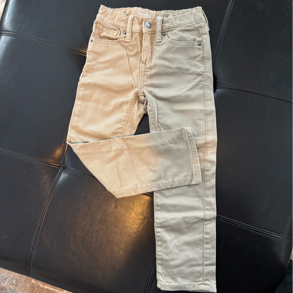 Old Navy Kids Tan and Gray Casual Pants